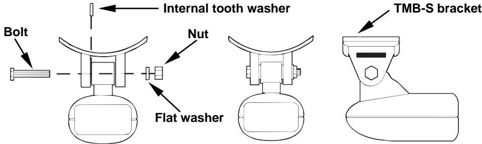 EAGLE FISHELITE 480 - TROLLING MOTOR BRACKET INSTALLATION (single-frequency only) - 1