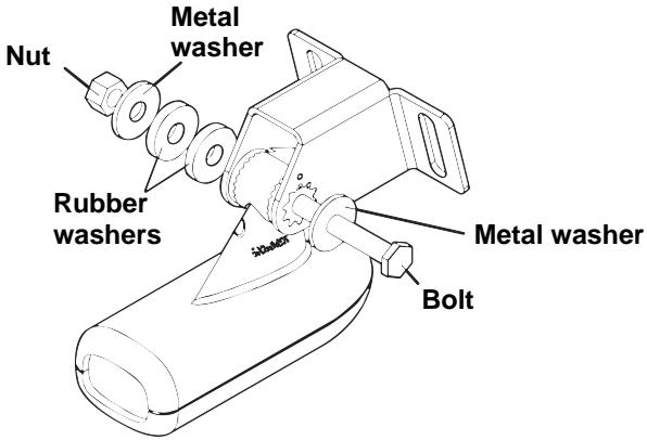 EAGLE FISHELITE 480 - Assembling the transducer. - 1