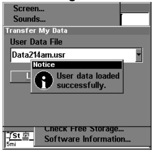 EAGLE FISHELITE 480 - GPS Data files: - 8