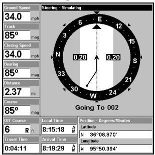 EAGLE FISHELITE 480 - Navigate a Route in Reverse - 3