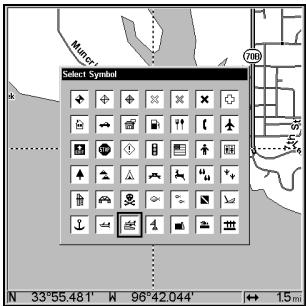 EAGLE FISHELITE 480 - Create Icon on Map - 2
