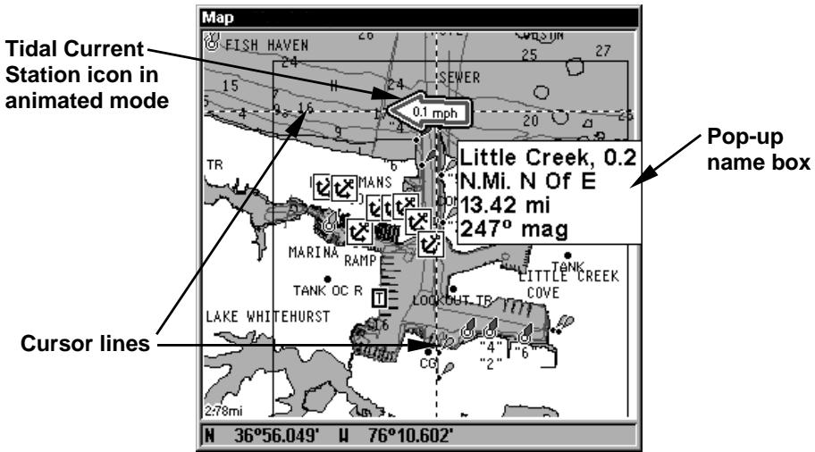 EAGLE FISHELITE 480 - To view Tidal Current information: - 1