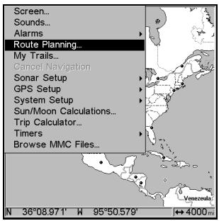 EAGLE FISHELITE 480 - Navigate a Route - 1