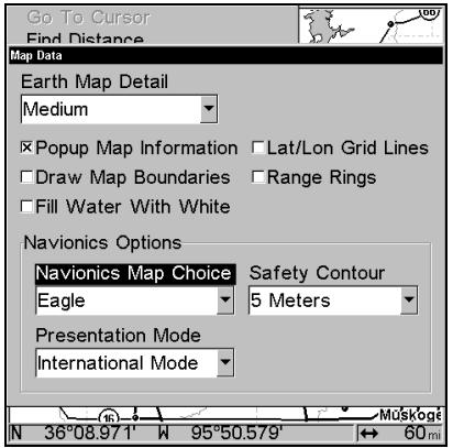 EAGLE FISHELITE 480 - Map Data - 2