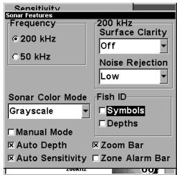 EAGLE FISHMARK 320 - Fish I.D.™ (Fish Symbols &amp; Depths) - 1