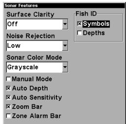 EAGLE FISHMARK 320 - Fish I.D.™ (Fish Symbols &amp; Depths) - 2