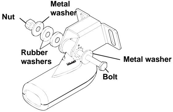 EAGLE FISHMARK 480 - Assembling the transducer. - 1