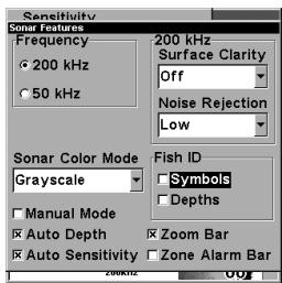 EAGLE FISHMARK 480 - Fish I.D.™ (Fish Symbols &amp; Depths) - 1