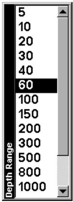 EAGLE SEAFINDER 480DF - Depth Range - Manual - 1