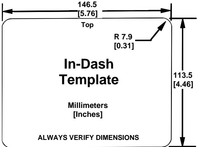 EAGLE SEAFINDER 480DF - In-Dash Installation - 1
