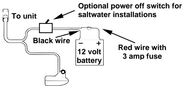 EAGLE SEAFINDER 480DF - CAUTION: - 1