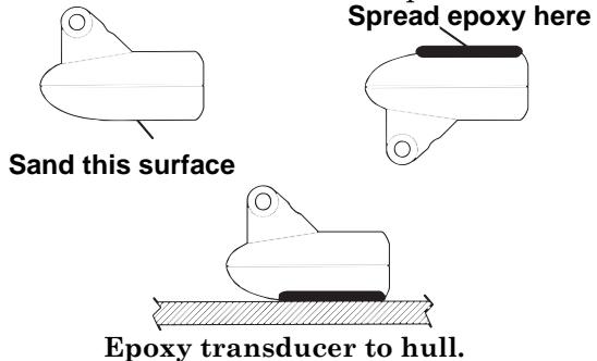 EAGLE SEAFINDER 480DF - Shoot-thru-hull Installation - 1