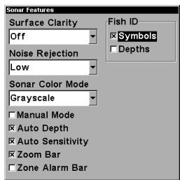 EAGLE SEAFINDER 480DF - Fish I.D.™ (Fish Symbols &amp; Depths) - 2