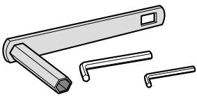 FALCON ELISE SE, ELISE SE, ELISE110 SE, ELS100EIGB - Vous aurez aussi besoin des outils suivants: - 1