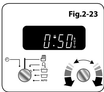 FALCON PROFESSIONAL FX90 MIXTE INOX - Setting the Minute Minder - 12