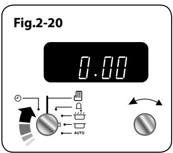 FALCON PROFESSIONAL FX90 MIXTE INOX - Setting the Minute Minder - 9