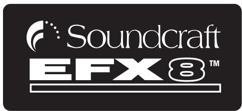SOUNDCRAFT EFX8 - 1
