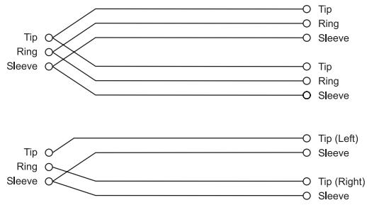 SOUNDCRAFT EFX8 - TYPICAL CONNECTING LEADS - 37