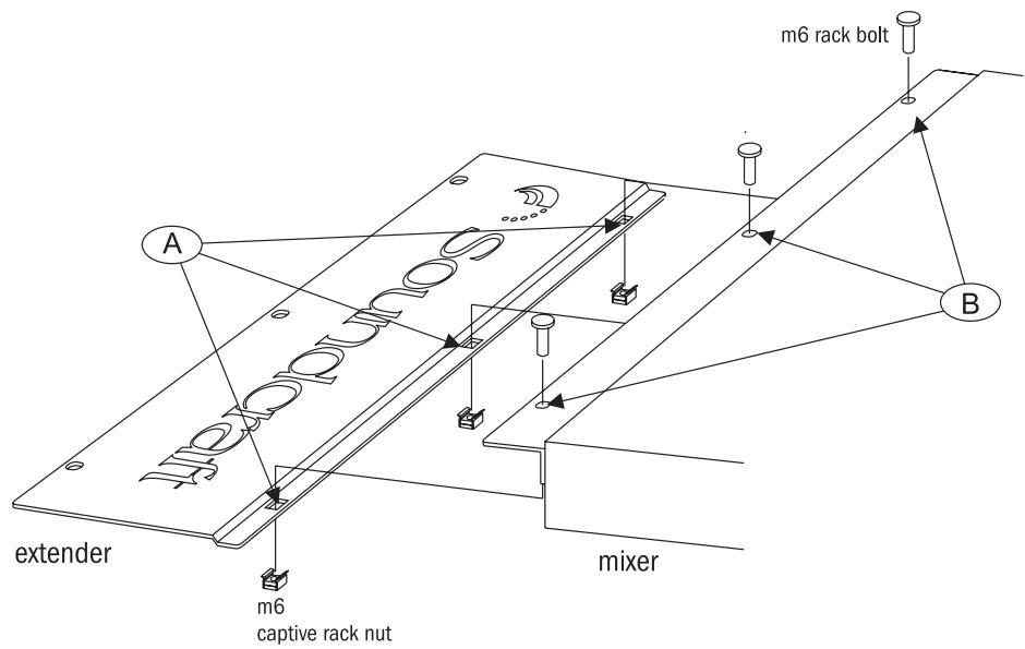 SOUNDCRAFT EFX8 - FITTING OPTIONAL RACKMOUNT EARS - 3