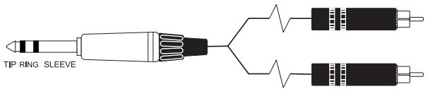 SOUNDCRAFT EFX8 - TYPICAL CONNECTING LEADS - 32