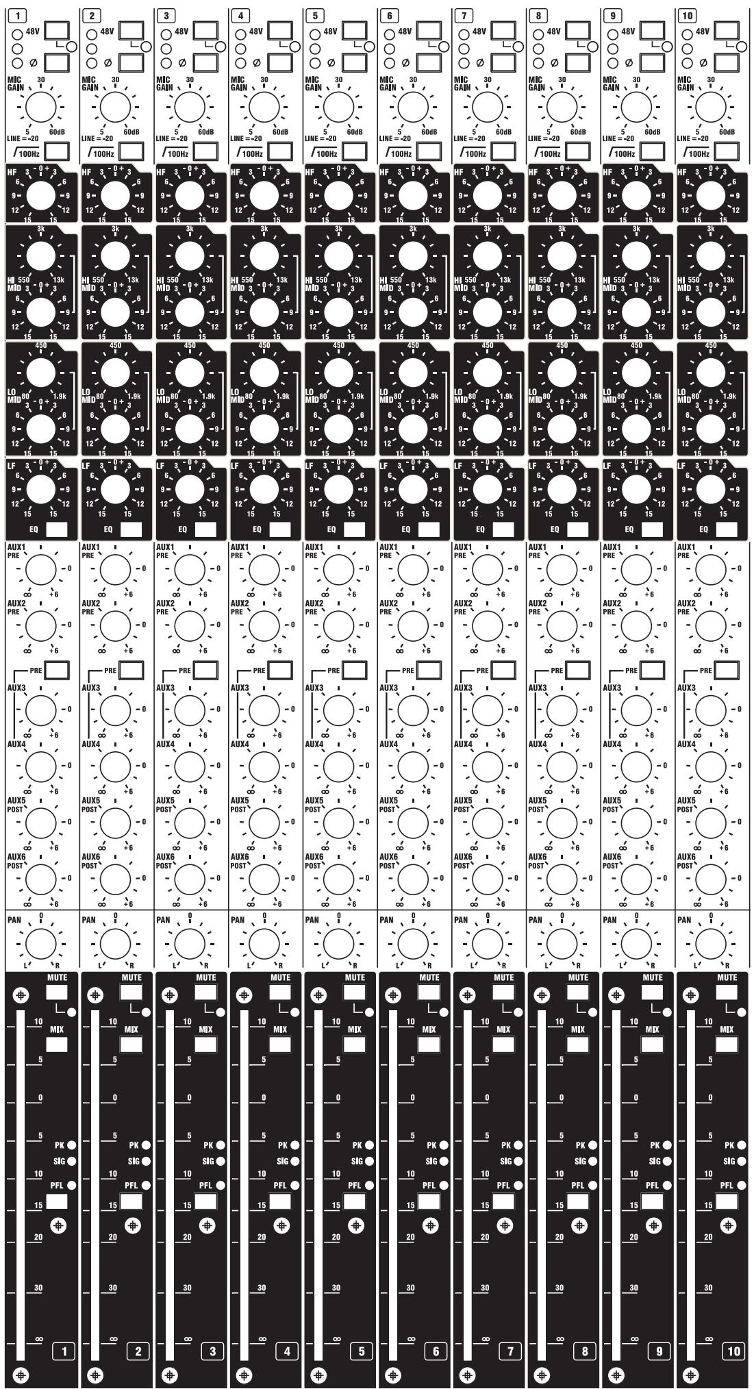 SOUNDCRAFT GB2R - GB2R 12/2 Mark-up Sheet - 1