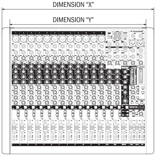 SOUNDCRAFT MFX - WARNING: ensure that the mixer is disconnected from the mains supply and all other equipment before fitting the rack-mounting brackets. - 5