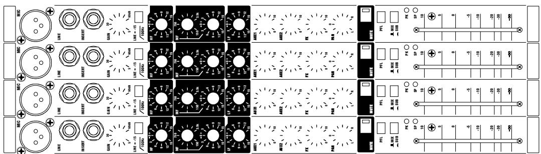 SOUNDCRAFT MPMI - MFXi MARK-UP SHEETS - 2