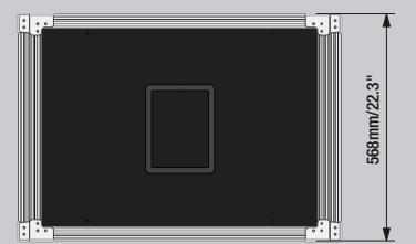 SOUNDCRAFT VI SERIES - Control Surface Dimensions. - 4