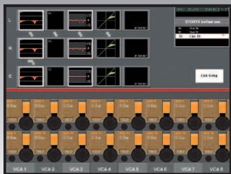 SOUNDCRAFT VI SERIES - LINK MASTER OUTPUT GRAPHIC &amp;PARAMETRIC EQ - 1