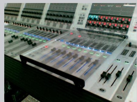 SOUNDCRAFT VI SERIES - Control Surface Dimensions. - 9