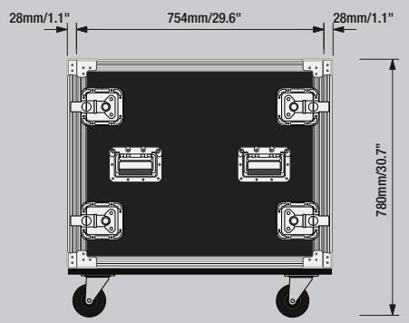 SOUNDCRAFT VI SERIES - Control Surface Dimensions. - 5