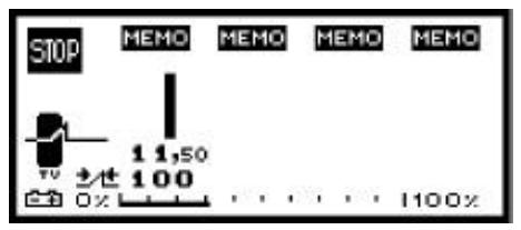 COMPEX -2 - e) Mode automatique, impulsions triangulaires - 3