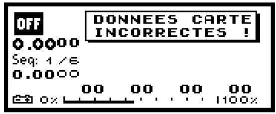 COMPEX -2 - e) Données incorrectes - 2