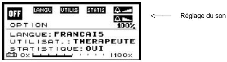 COMPEX -2 - ÉCRAN "OPTION" - 1