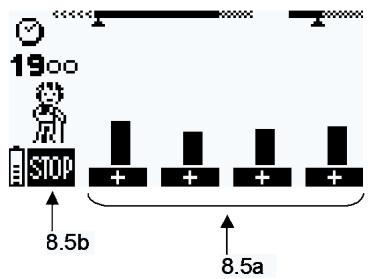 COMPEX MI THETA PRO - Ajustement des énergies de stimulation - 1