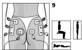 COMPEX MI THETA PRO - Position du corps - 1