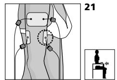 COMPEX MI THETA PRO - Placement des électrodes et position du corps - 3