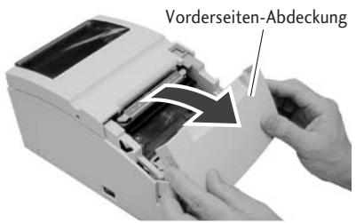 CITIZEN CD-S500 - Öffnen Sie die vordere Abdeckung des Druckers. - 1