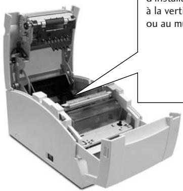 CITIZEN CD-S500 - Réglage du capteur de l'approche de fin de rouleau de papier - 1