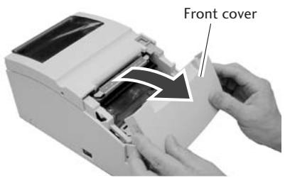 CITIZEN CD-S500 - Installing the Ribbon Cassette - 1