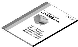 CITIZEN CD-S500 - Impresora: 1 - 8