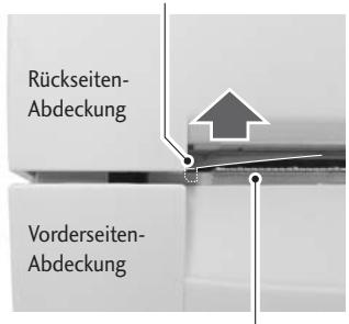 CITIZEN CD-S500 - Schreiben Sie die wichtere Abdeckung und schalten Sie den Strom ein. Die automatische Schneidoperation wird wieder aktiviert, und der Fehler ist behoben. - 1