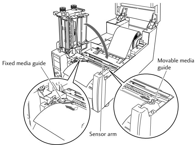 CITIZEN CL-S700 - Installing the Media - 3