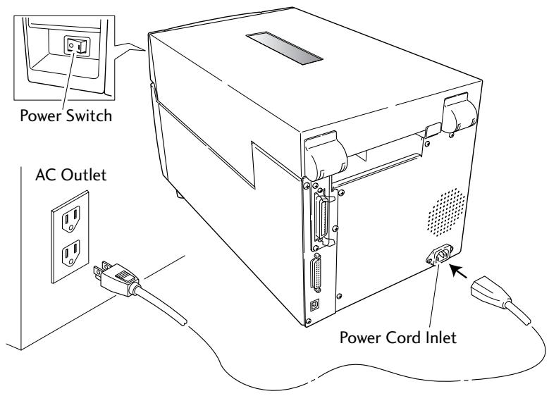 CITIZEN CL-S700 - Connection to Power - 1
