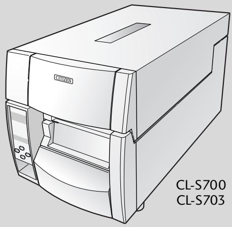 CITIZEN CL-S700 - USER'S MANUAL - 1