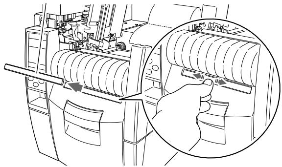 CITIZEN CL-S700 - Using the Rewinder for Batches of Printed Media (CL-S700R models/Rewind Mode) - 2