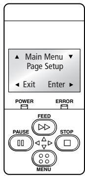CITIZEN CL-S700 - Menu Setup Mode - 2