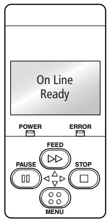 CITIZEN CL-S700 - Entering Menu Setup Mode. - 1