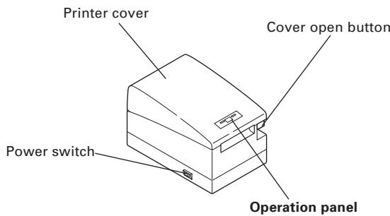 CITIZEN CT-S2000 - Printer Appearance - 1