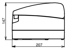 CITIZEN CT-S2000 - External Views and Dimensions - 2